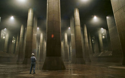 Giant Future-looking Storm Drains of Tokyo